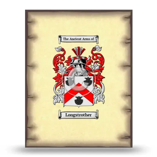 Longstrother Coat of Arms Print
