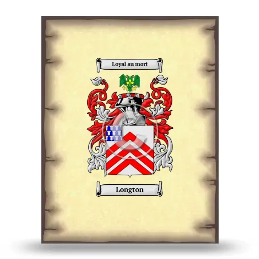 Longton Coat of Arms Print