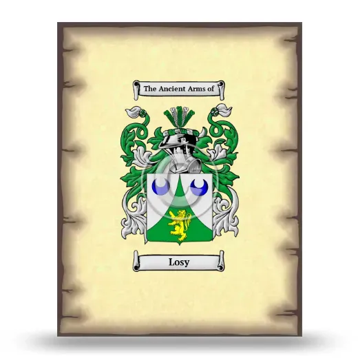 Losy Coat of Arms Print