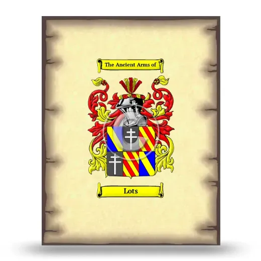 Lots Coat of Arms Print