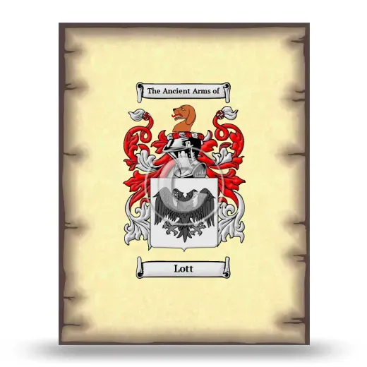 Lott Coat of Arms Print