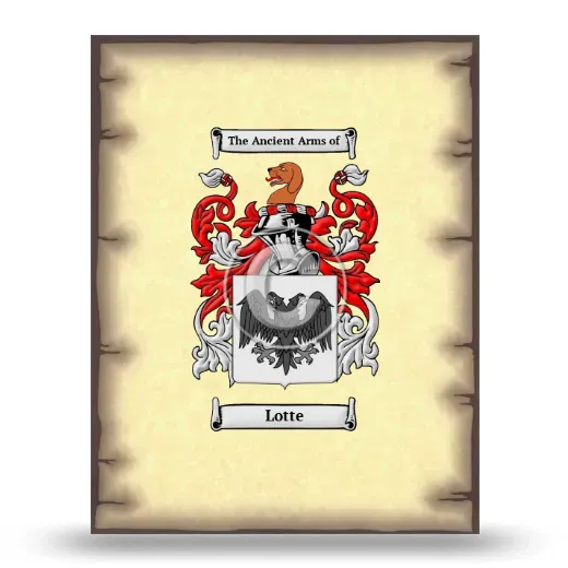 Lotte Coat of Arms Print