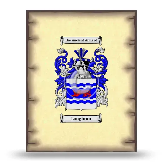 Loughran Coat of Arms Print