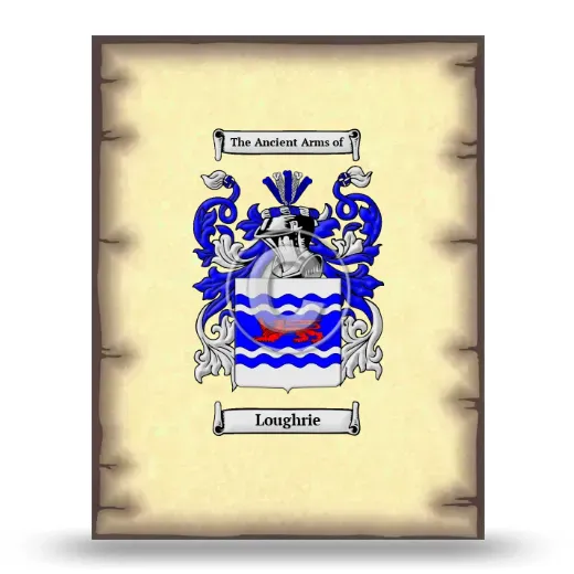 Loughrie Coat of Arms Print