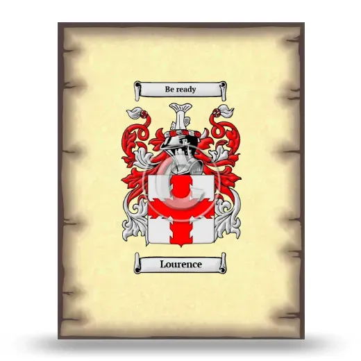 Lourence Coat of Arms Print