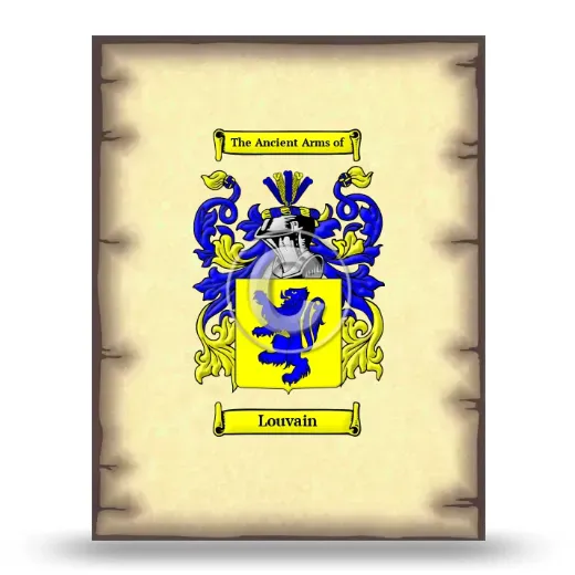 Louvain Coat of Arms Print