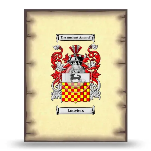 Louviers Coat of Arms Print