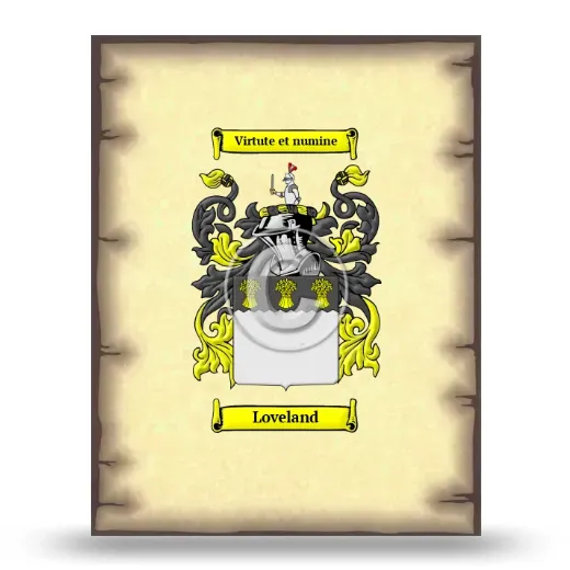 Loveland Coat of Arms Print