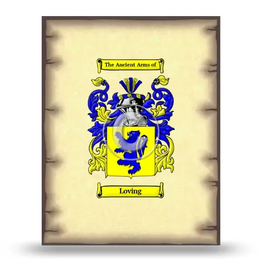 Loving Coat of Arms Print