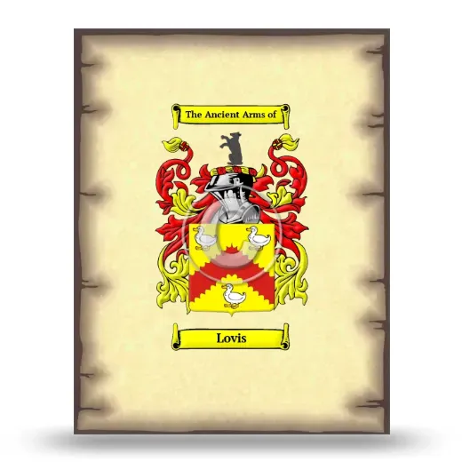 Lovis Coat of Arms Print