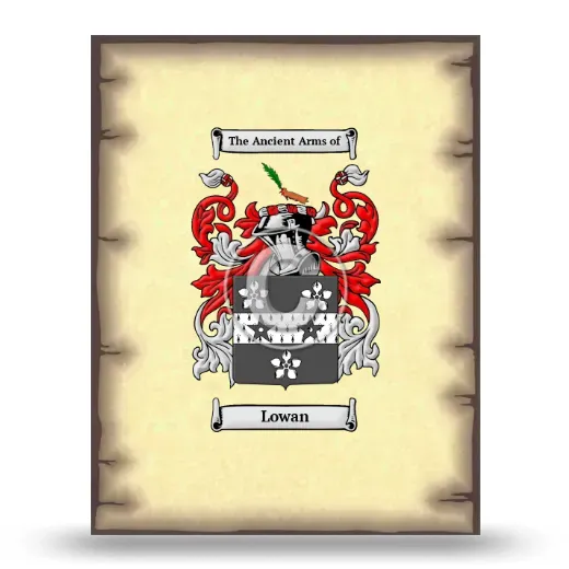 Lowan Coat of Arms Print