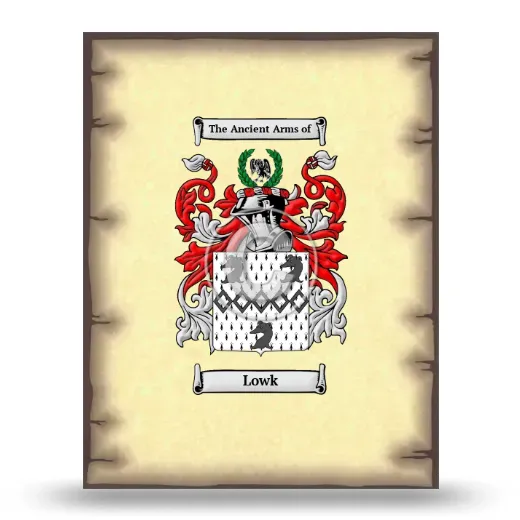 Lowk Coat of Arms Print