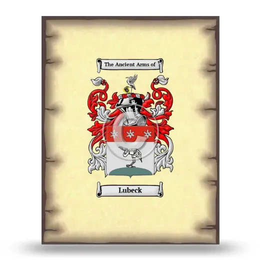 Lubeck Coat of Arms Print