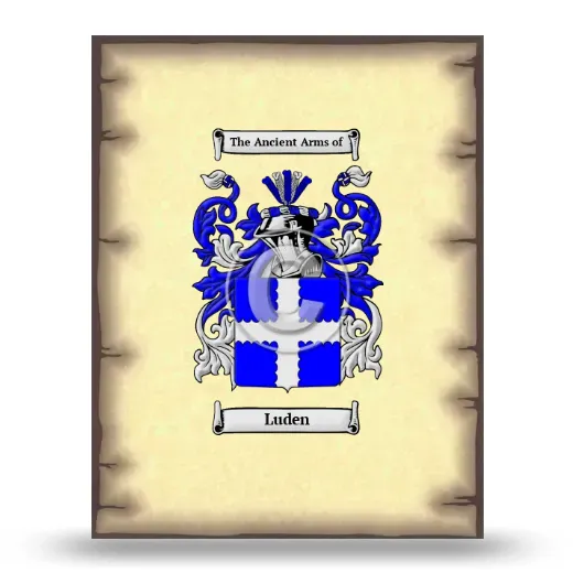 Luden Coat of Arms Print