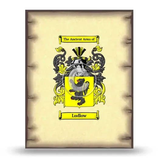 Ludlow Coat of Arms Print