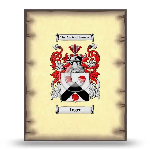Luger Coat of Arms Print