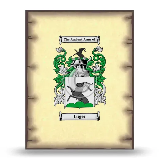 Luger Coat of Arms Print