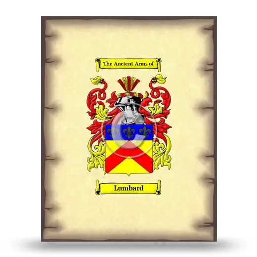 Lumbard Coat of Arms Print