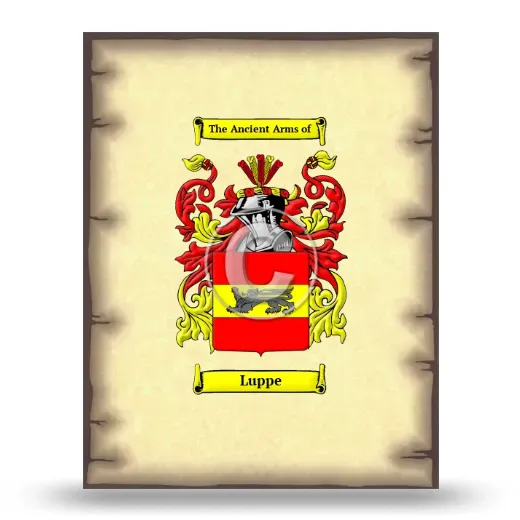 Luppe Coat of Arms Print