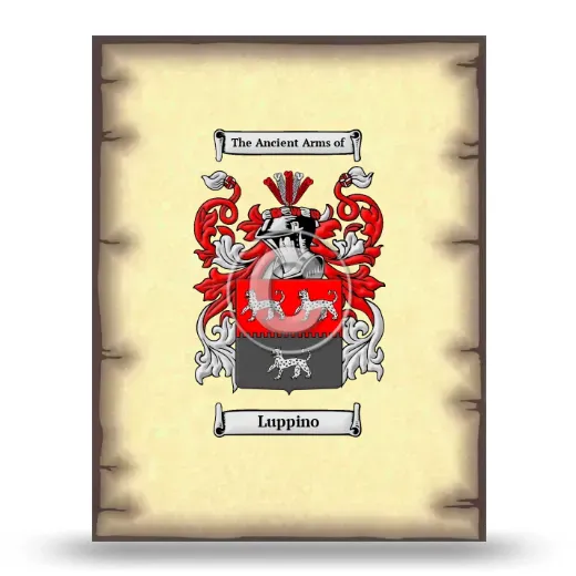 Luppino Coat of Arms Print
