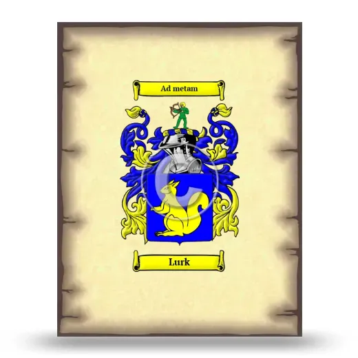 Lurk Coat of Arms Print