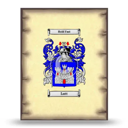 Lutt Coat of Arms Print