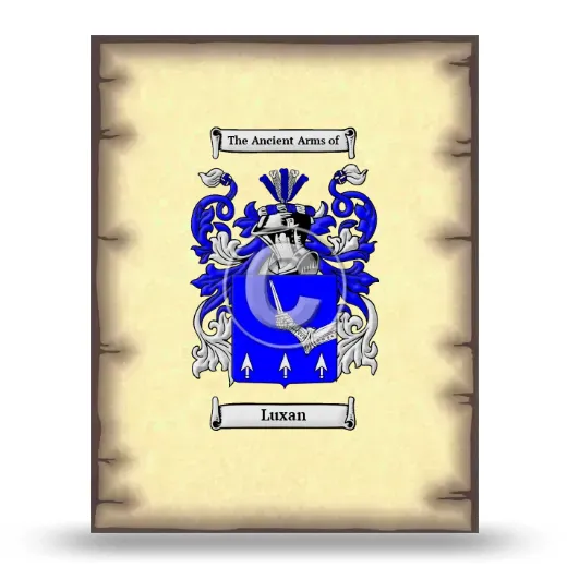 Luxan Coat of Arms Print