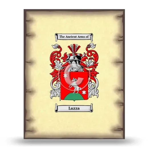 Luzza Coat of Arms Print