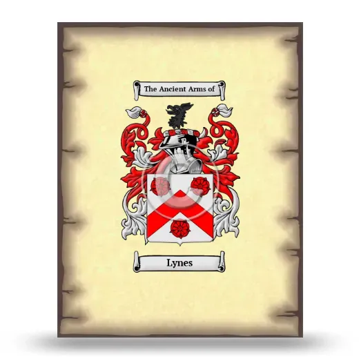 Lynes Coat of Arms Print