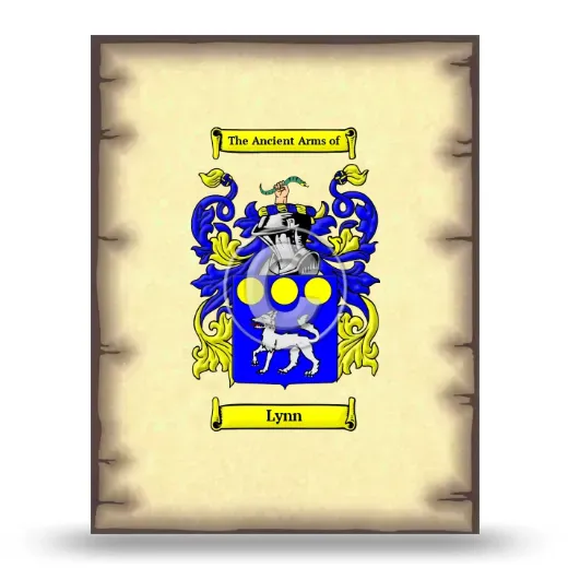 Lynn Coat of Arms Print