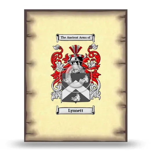 Lynnett Coat of Arms Print