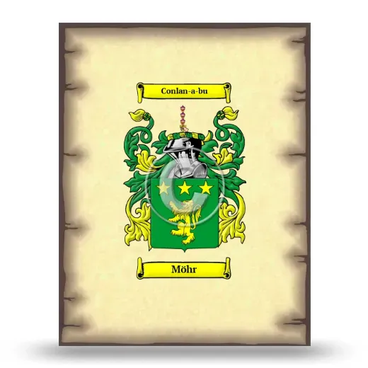 Möhr Coat of Arms Print