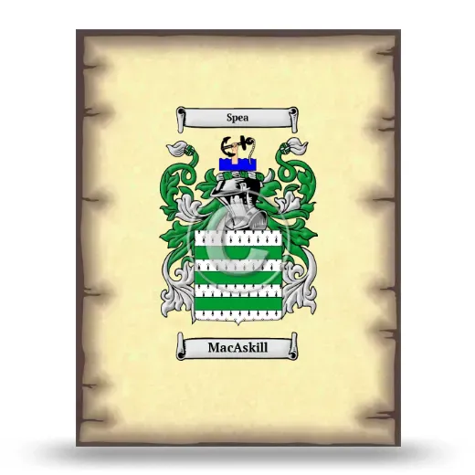 MacAskill Coat of Arms Print