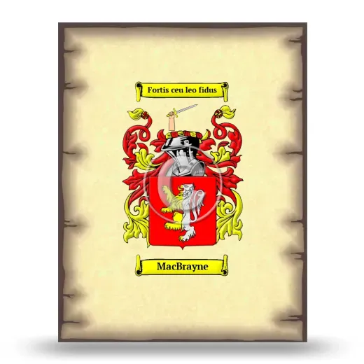 MacBrayne Coat of Arms Print
