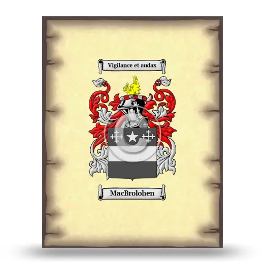 MacBrolohen Coat of Arms Print