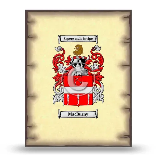 MacBurny Coat of Arms Print