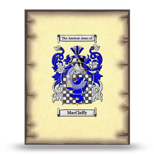 MacClaffy Coat of Arms Print