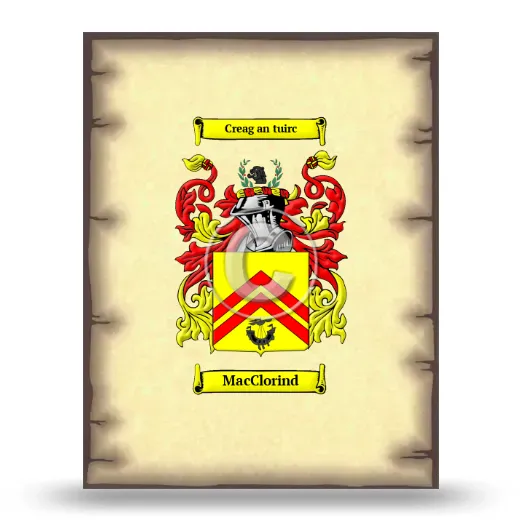 MacClorind Coat of Arms Print