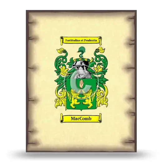 MacComb Coat of Arms Print
