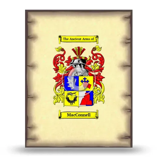 MacConnell Coat of Arms Print