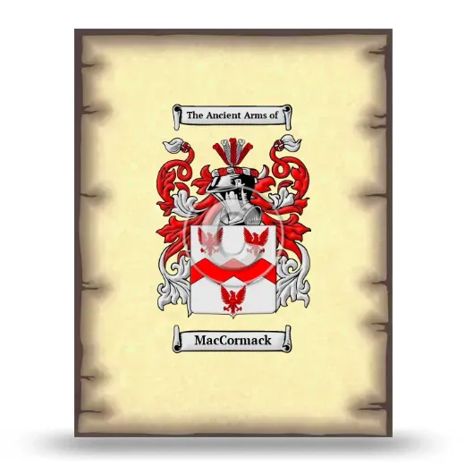 MacCormack Coat of Arms Print