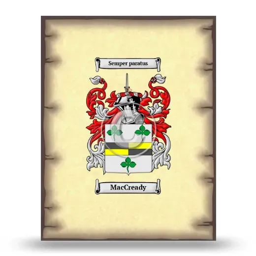 MacCready Coat of Arms Print