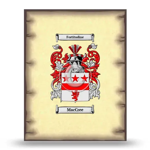 MacCree Coat of Arms Print