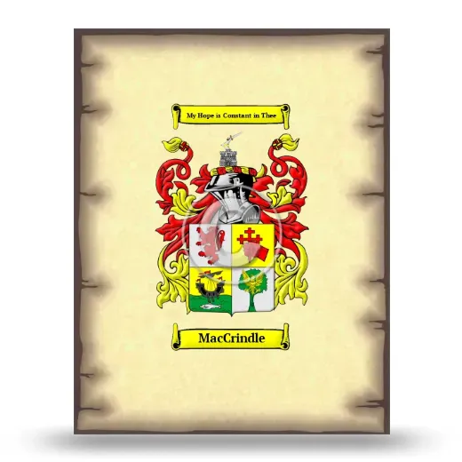 MacCrindle Coat of Arms Print