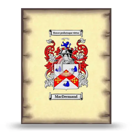 MacDermand Coat of Arms Print