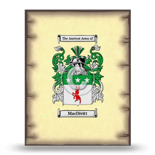 MacDivitt Coat of Arms Print