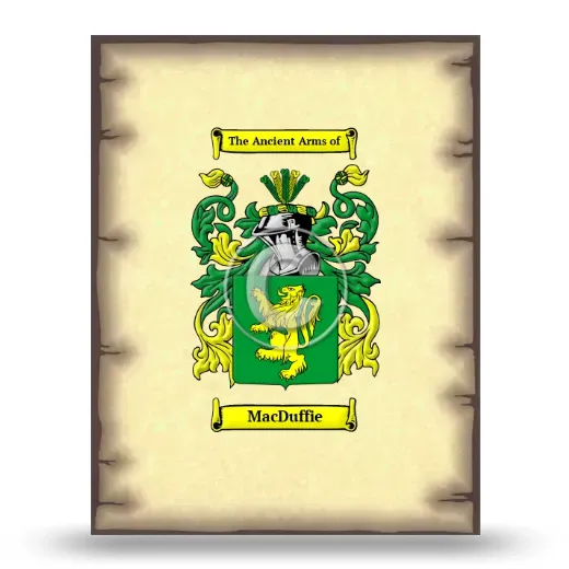 MacDuffie Coat of Arms Print