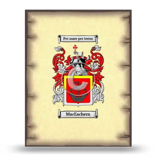 MacEachern Coat of Arms Print