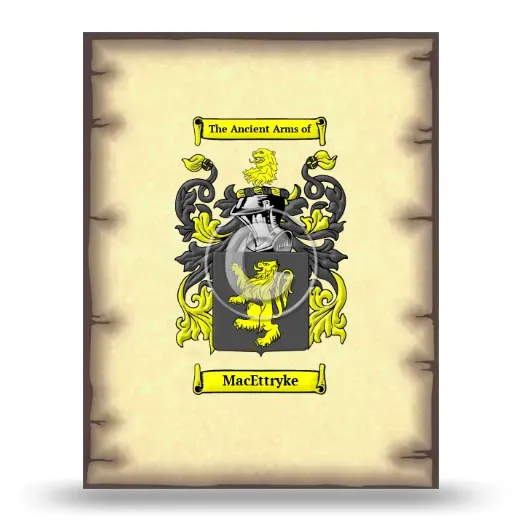 MacEttryke Coat of Arms Print
