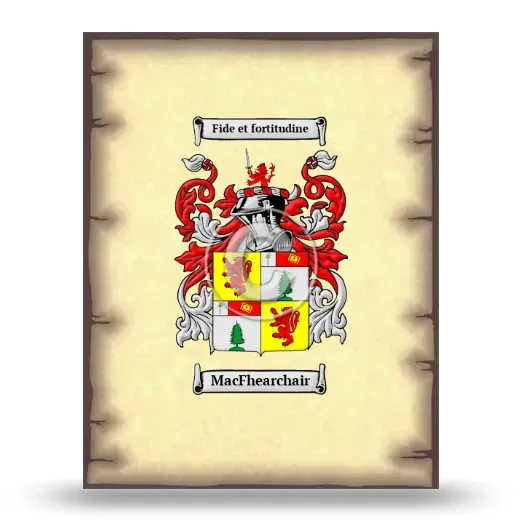 MacFhearchair Coat of Arms Print